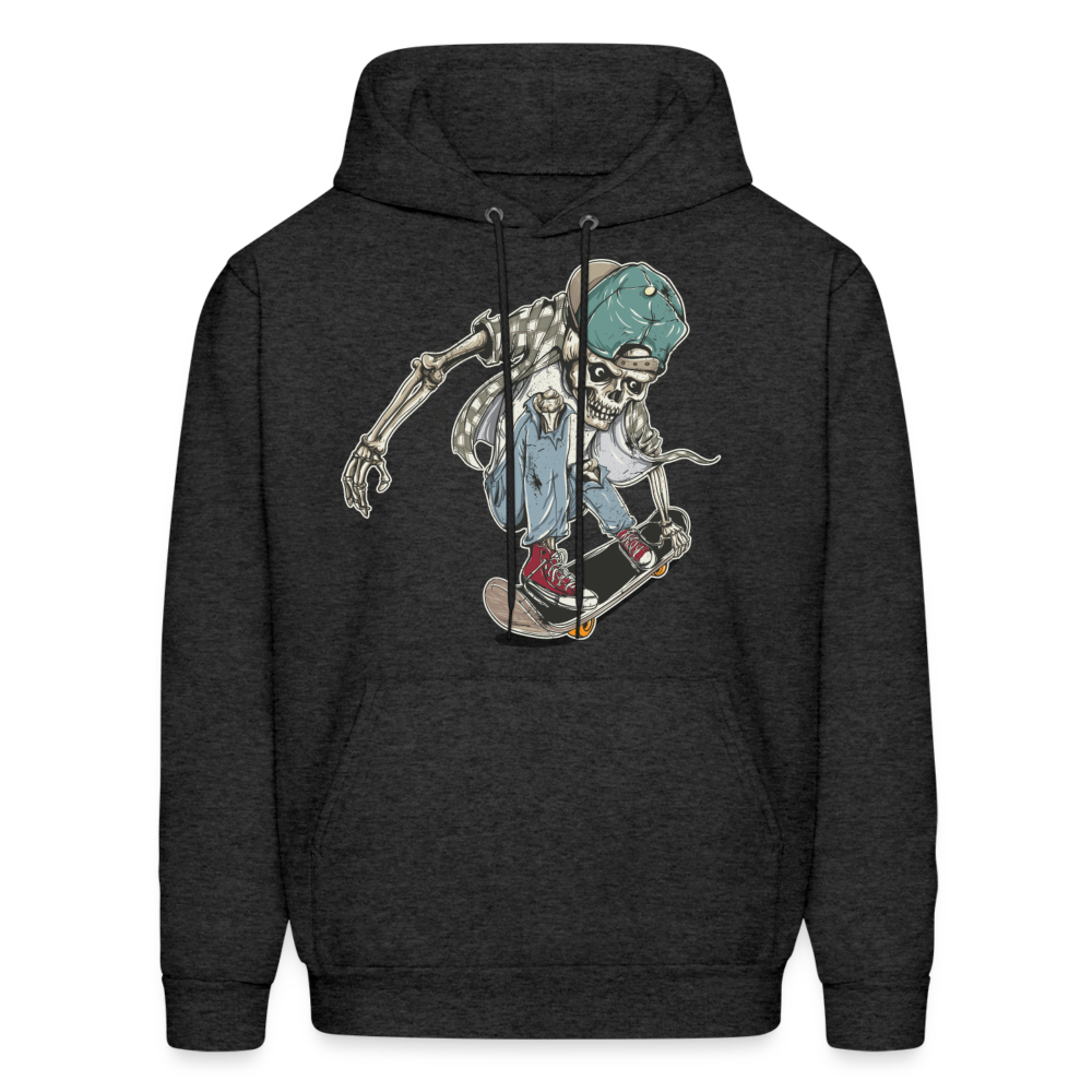 Skater Skeleton Hoodie - charcoal grey