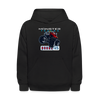 Kids Monster Truck Hoodie - black